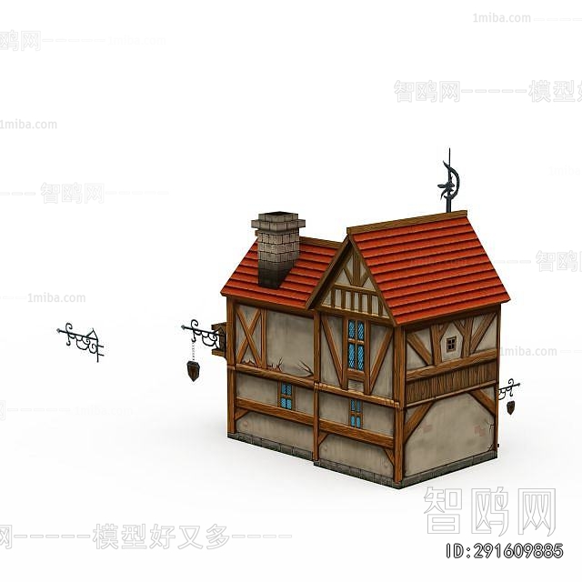 European Style Cartoon House