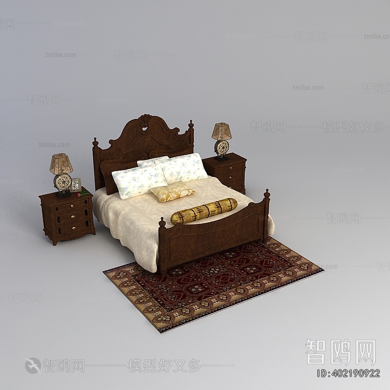 American Style Double Bed