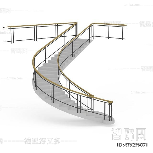 Modern Rotating Staircase