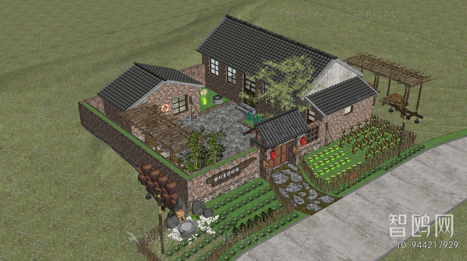 New Chinese Style Residential Building