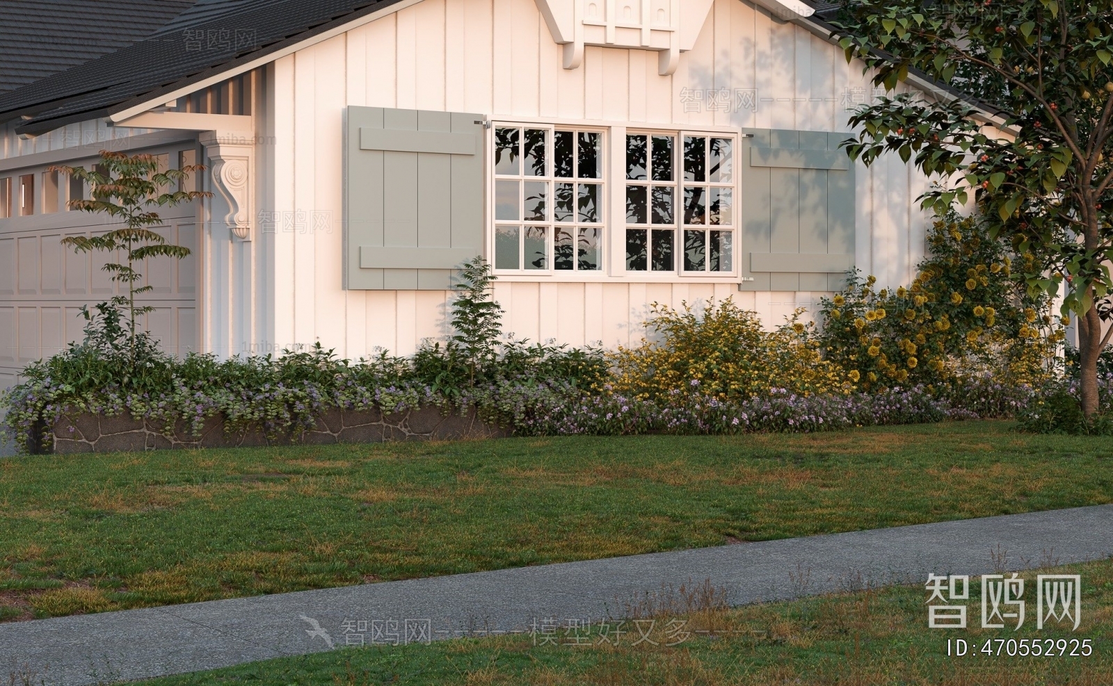 American Style Residential Building