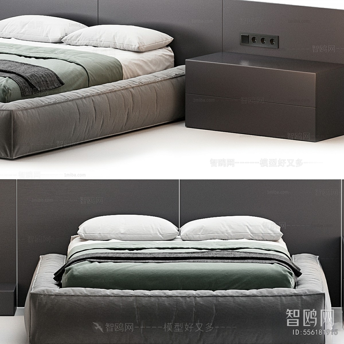 Modern Double Bed