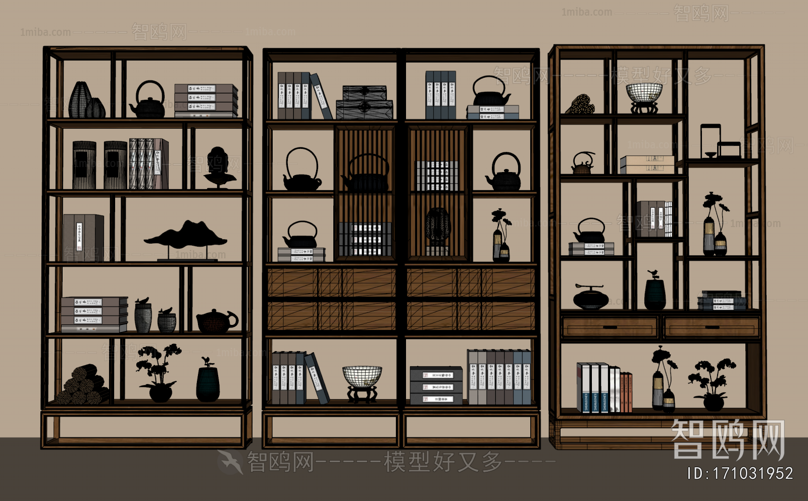 New Chinese Style Antique Rack