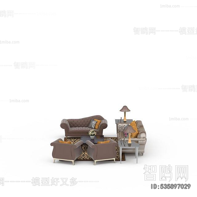 European Style Sofa Combination