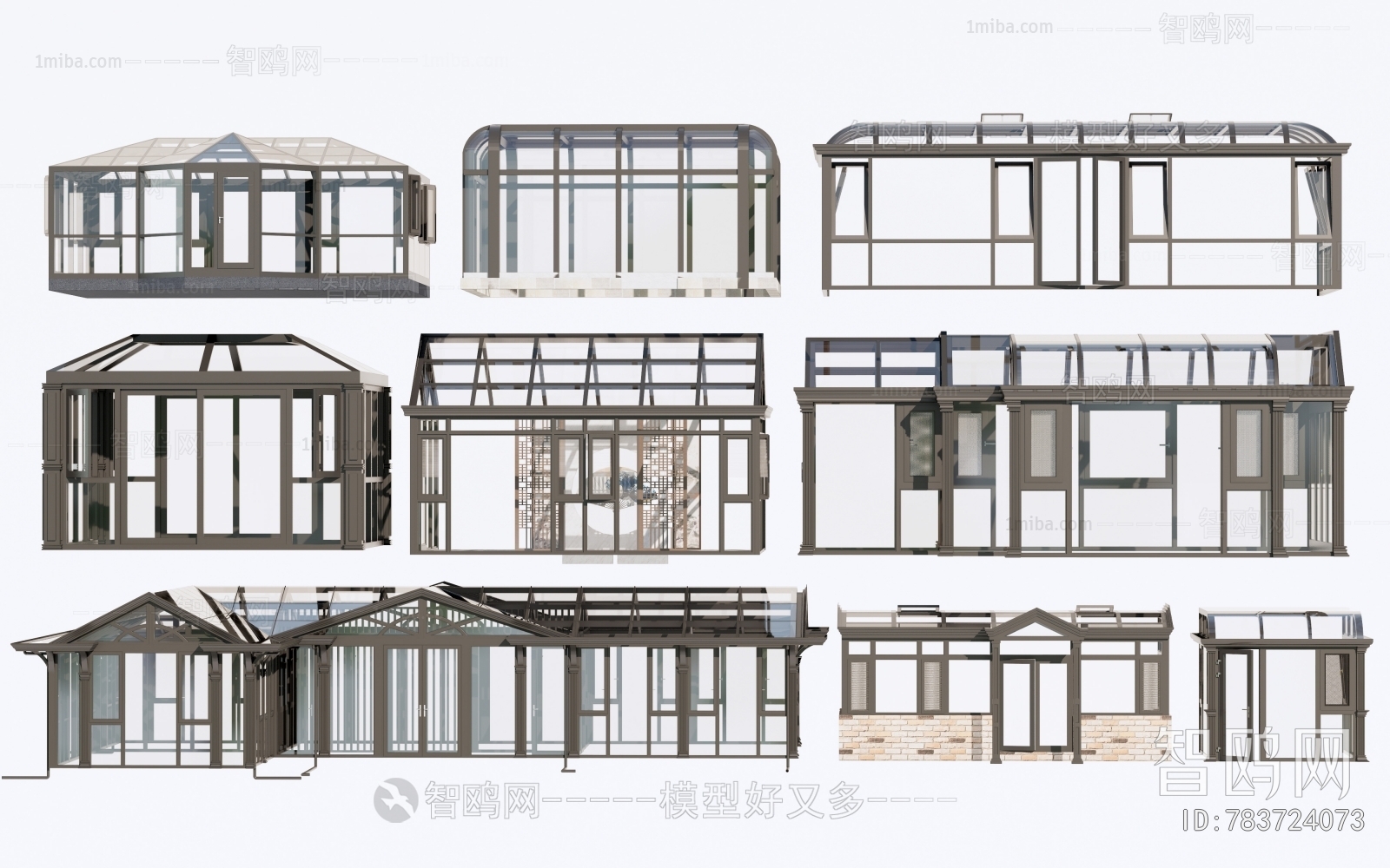 Modern Glass Sunshine Room