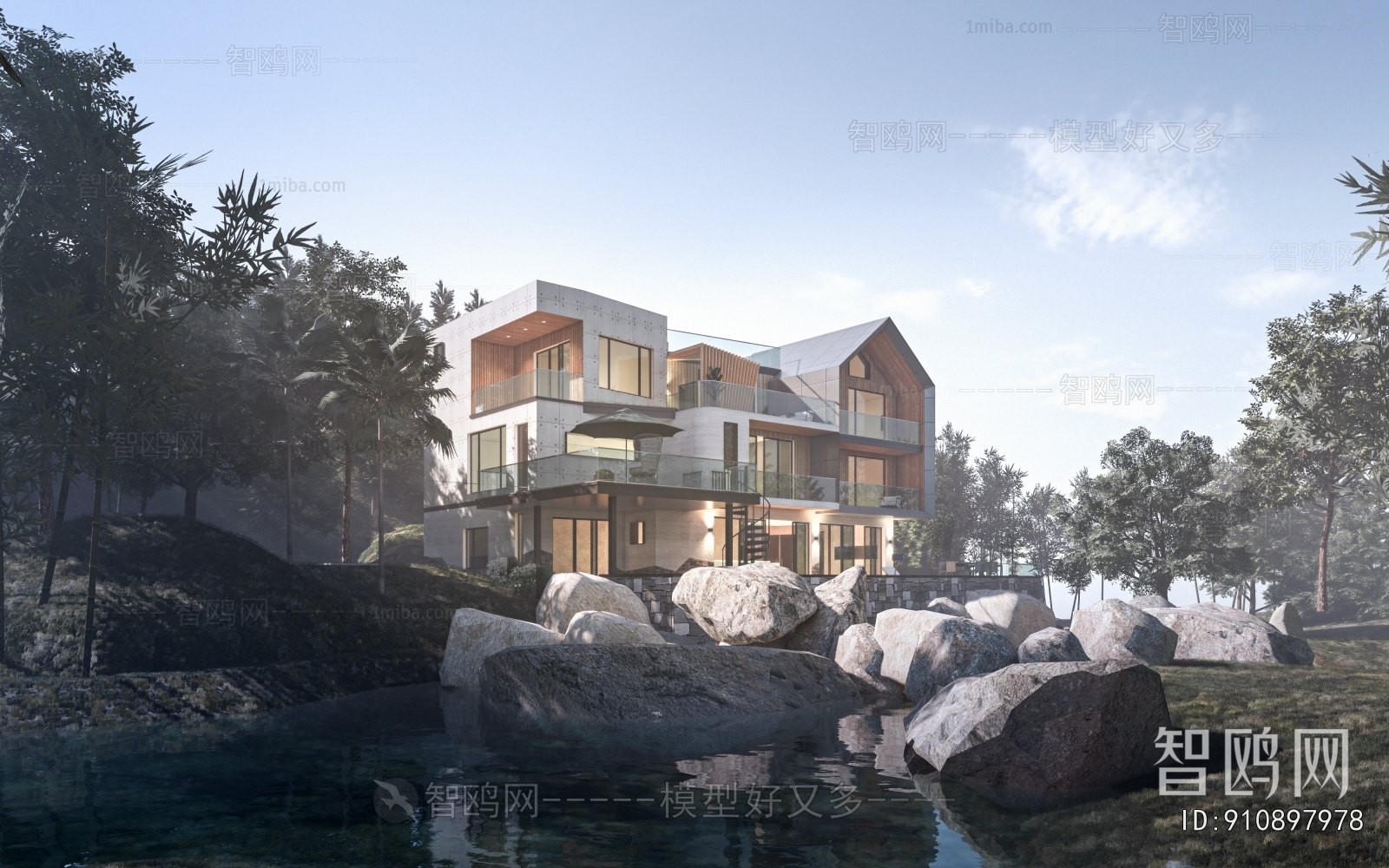 Modern Appearance Of Commercial Building