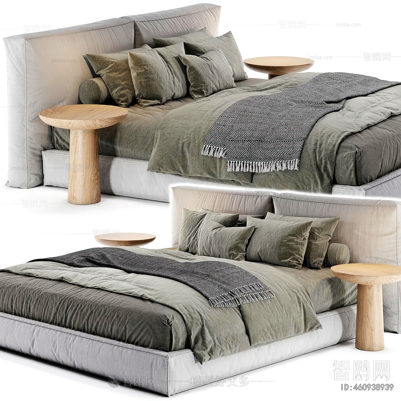 Modern Double Bed