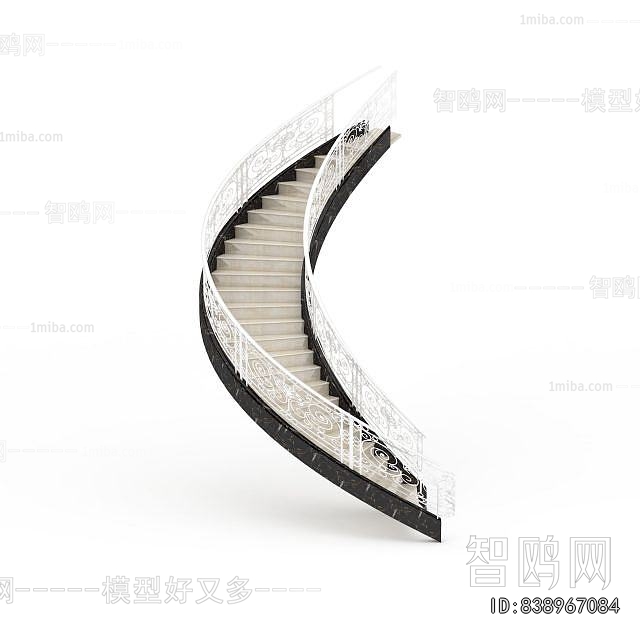 Modern Rotating Staircase