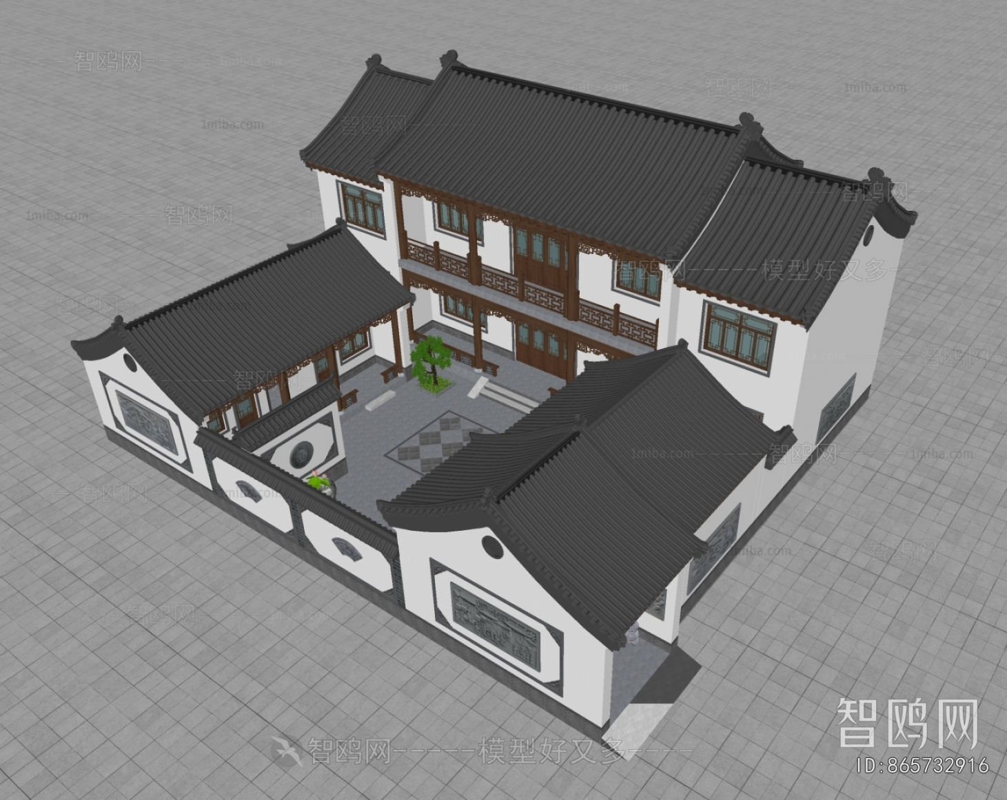 New Chinese Style Residential Building
