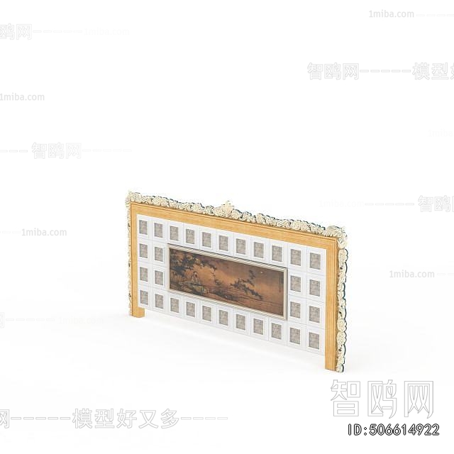 Chinese Style TV Wall