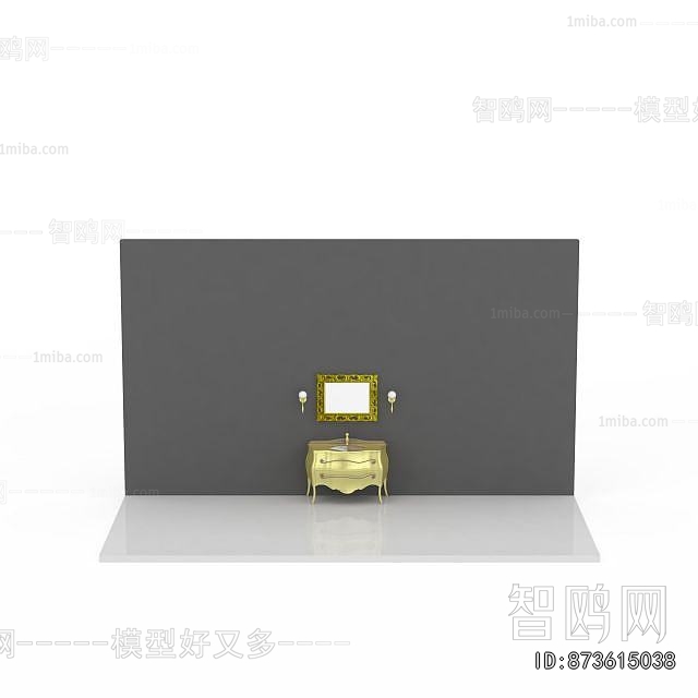 European Style Bathroom Cabinet