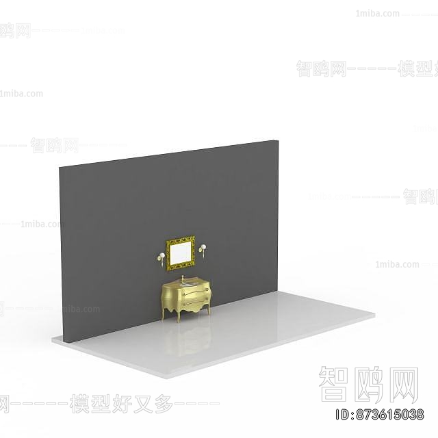 European Style Bathroom Cabinet