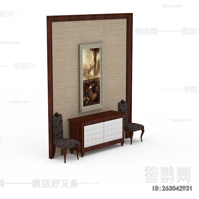 European Style Entrance Cabinet