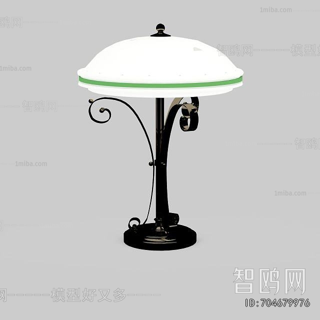 Simple European Style Table Lamp