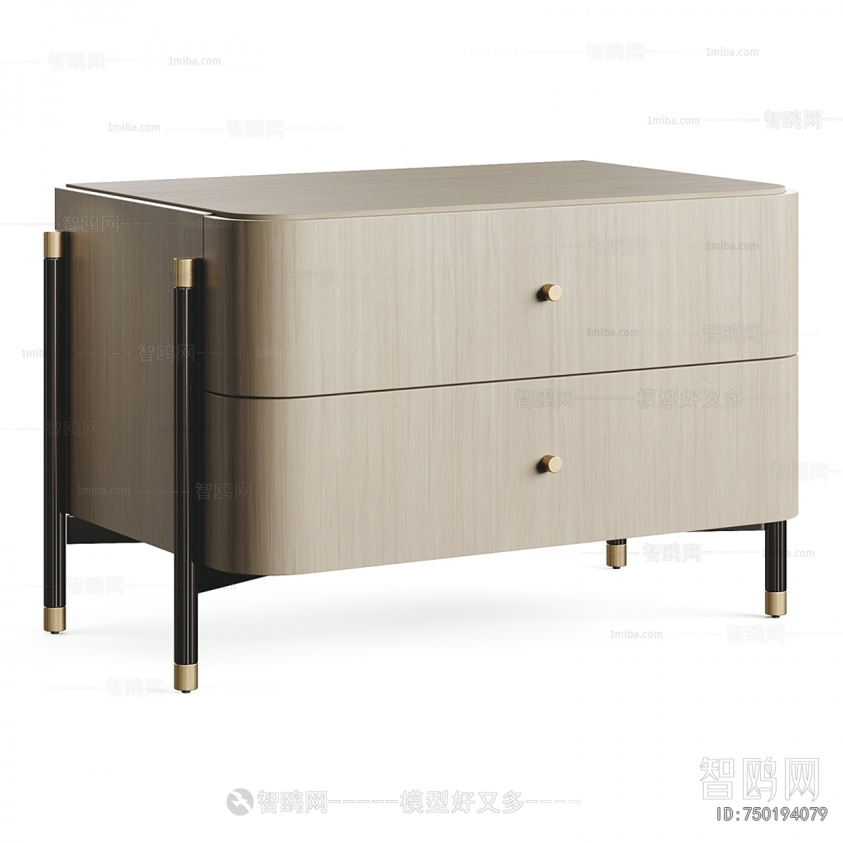 Modern Bedside Cupboard