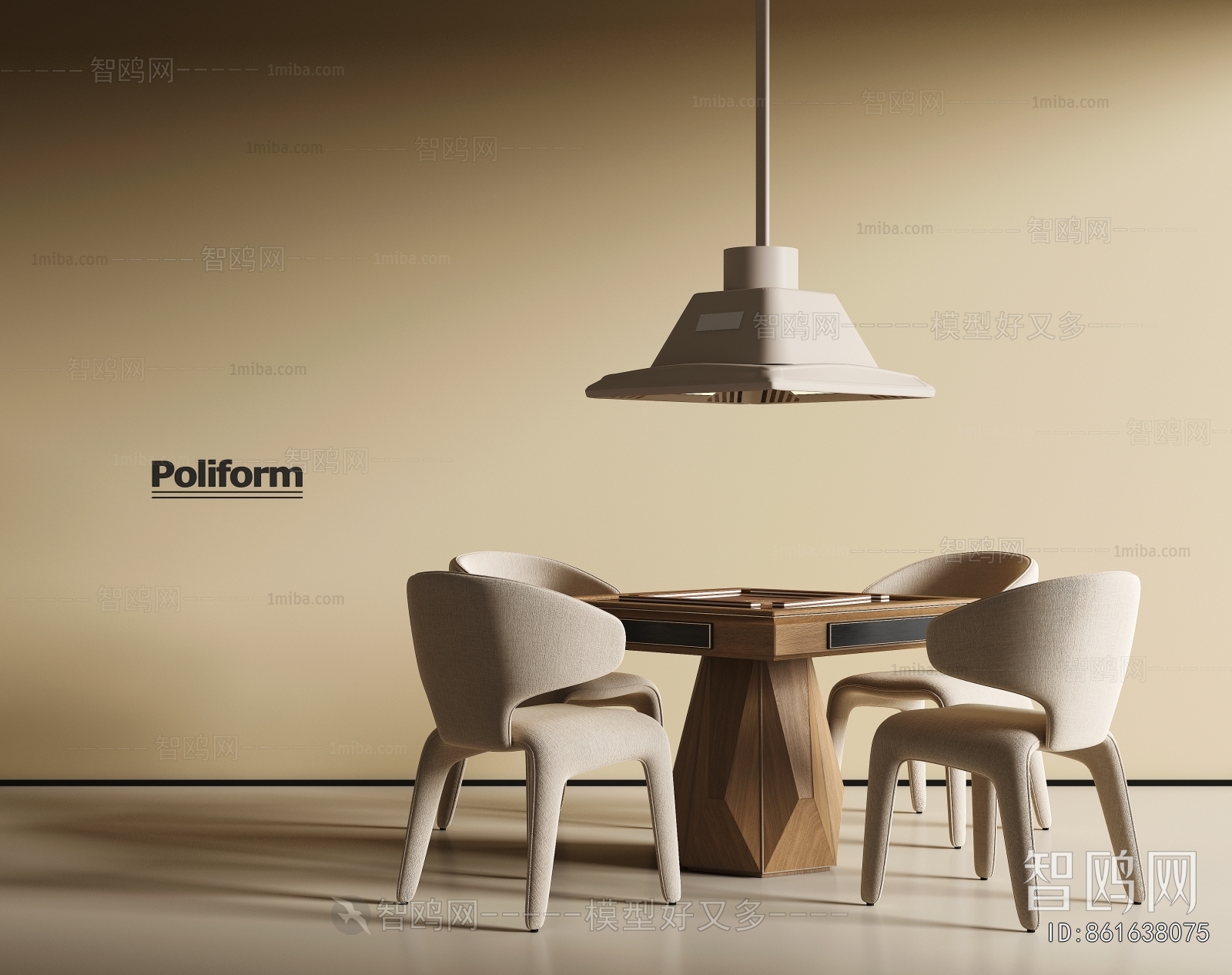 Modern Mahjong Tables And Chairs