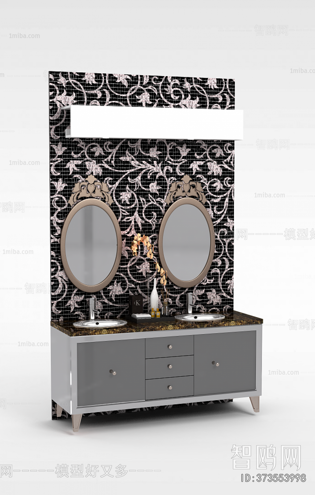 European Style Bathroom Cabinet