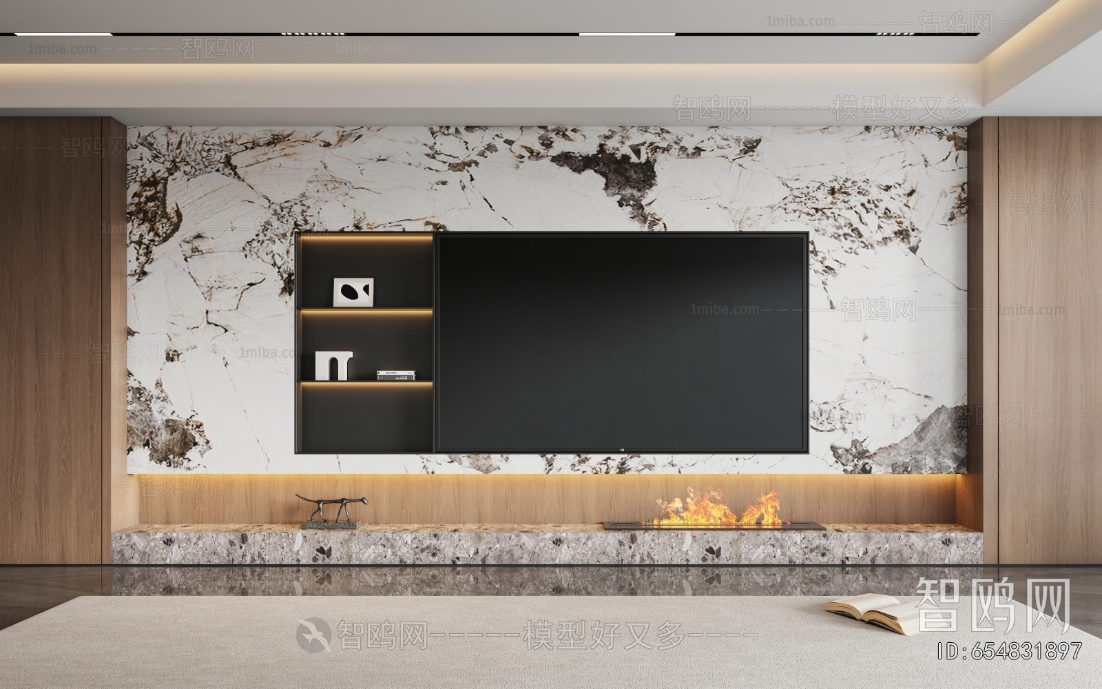 Modern TV Wall