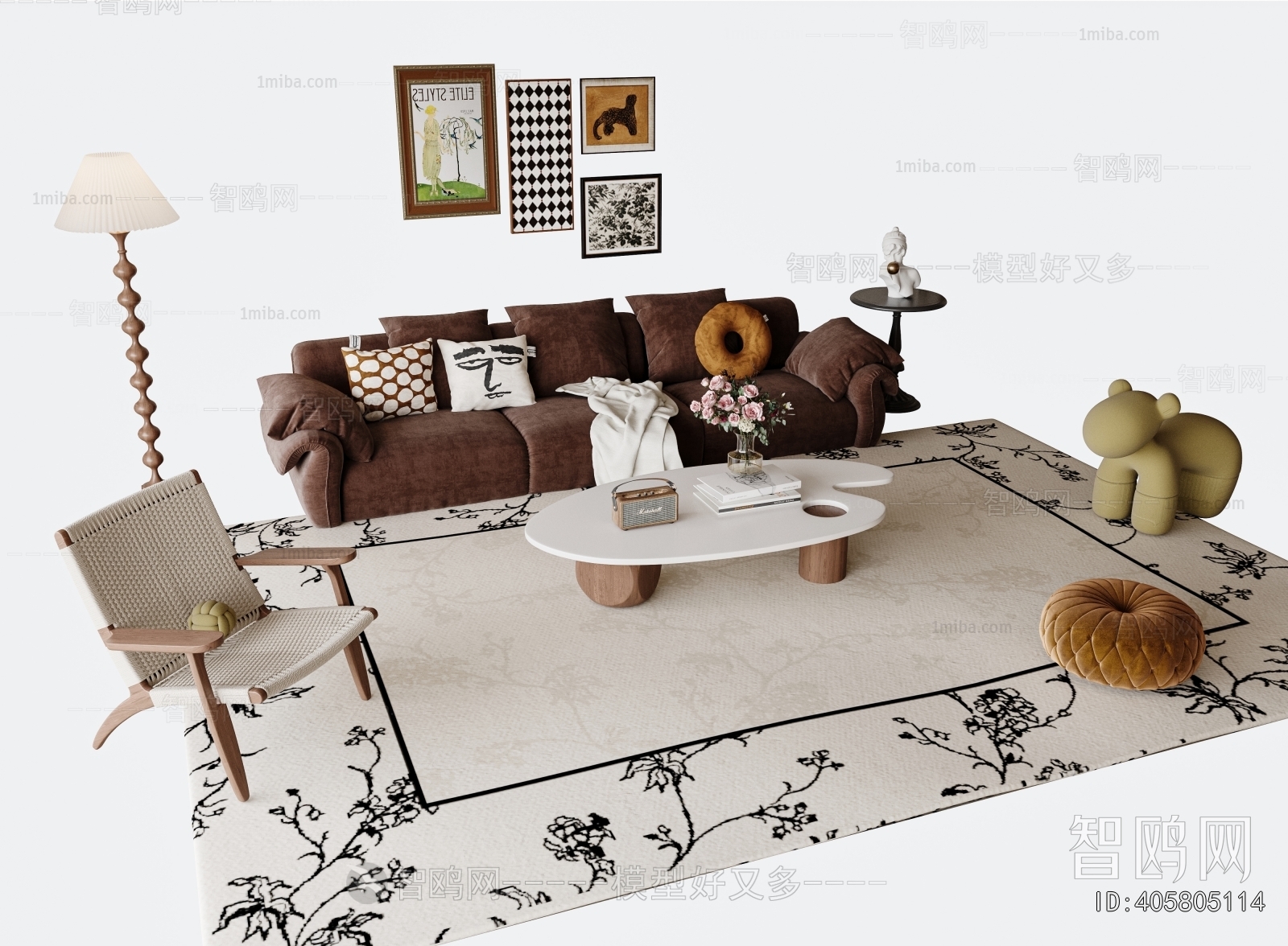 French Style Sofa Combination