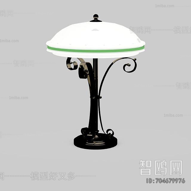 Simple European Style Table Lamp