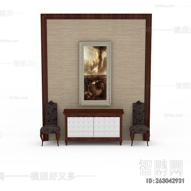 European Style Entrance Cabinet