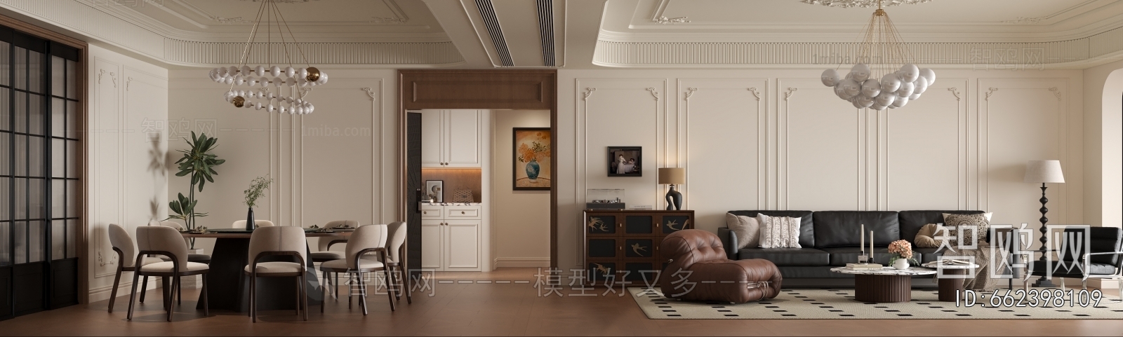 French Style A Living Room