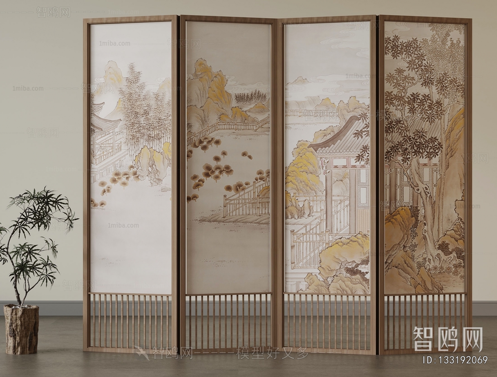 New Chinese Style Partition