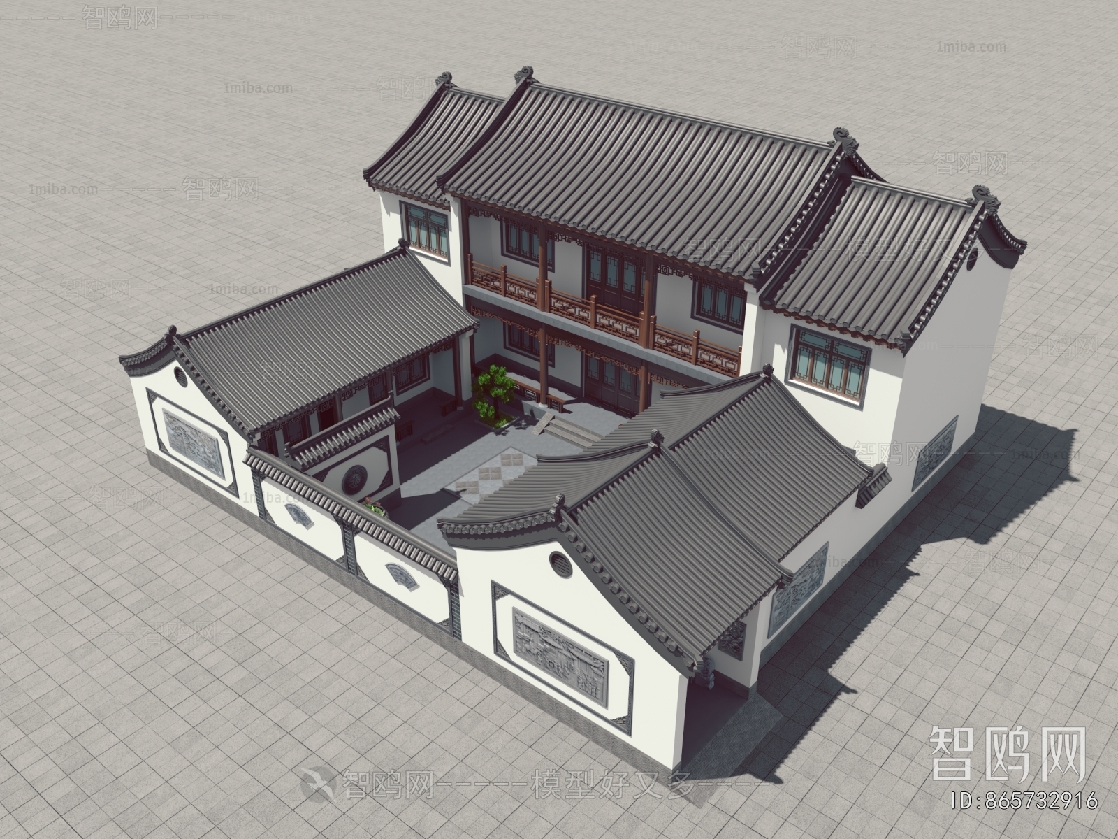 New Chinese Style Residential Building