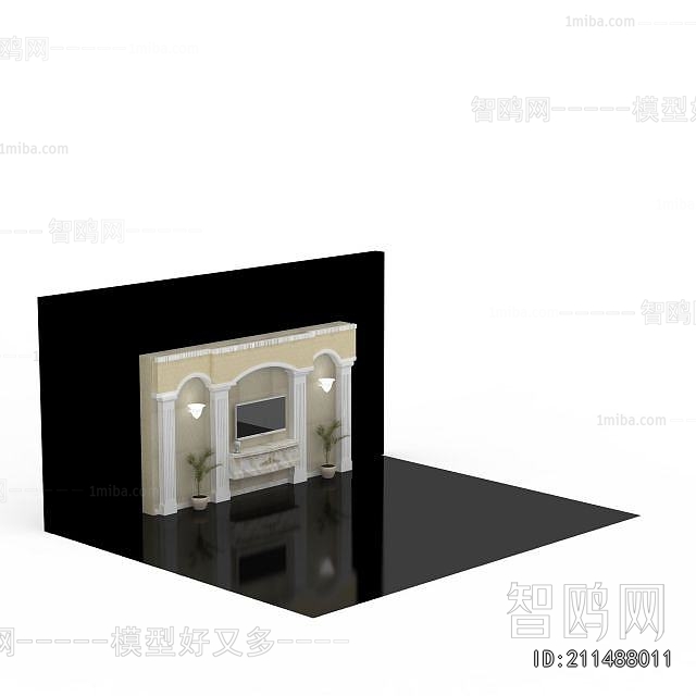 European Style TV Wall