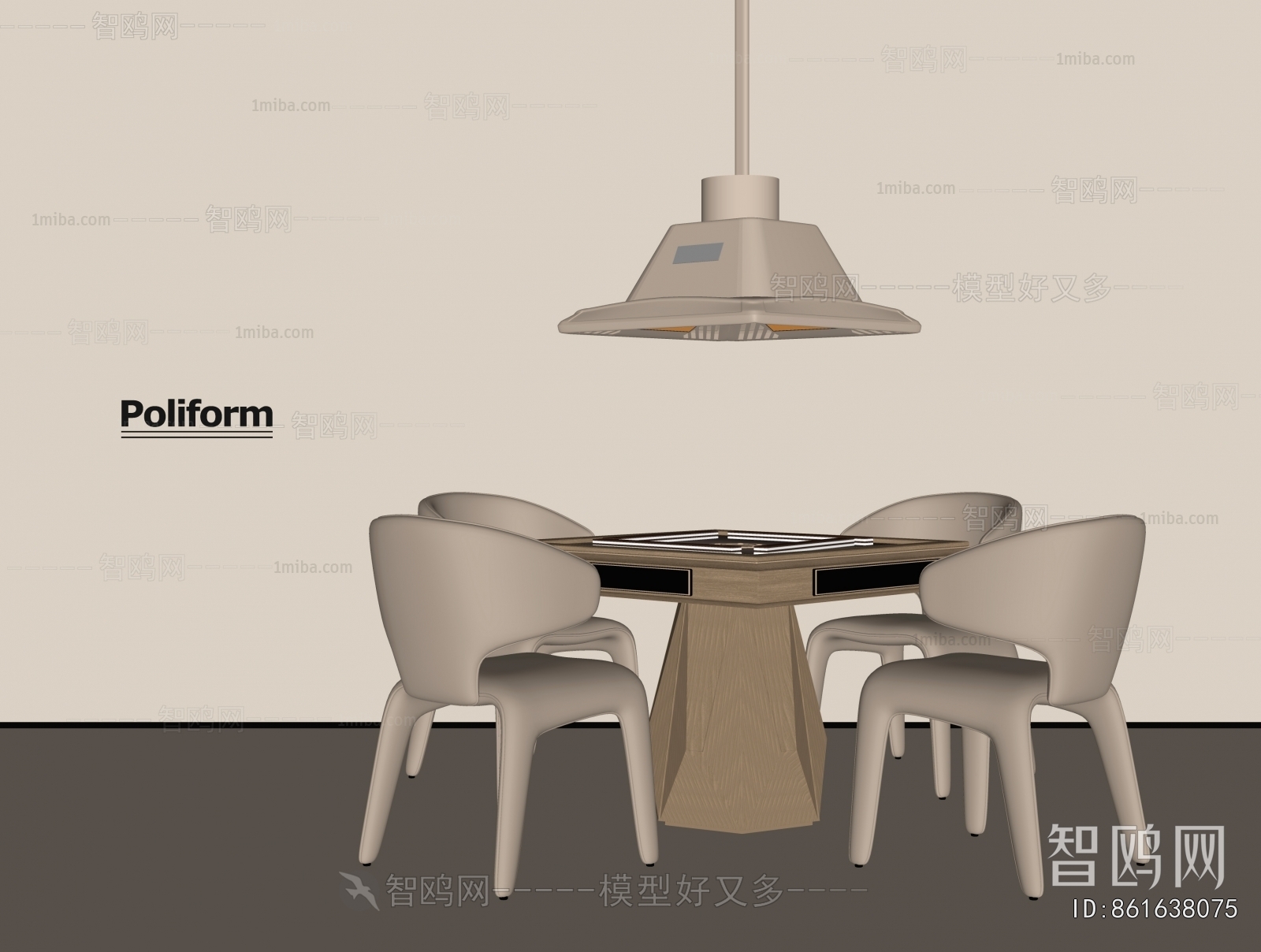 Modern Mahjong Tables And Chairs