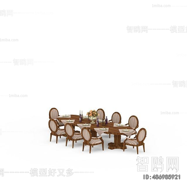 New Chinese Style Dining Table And Chairs