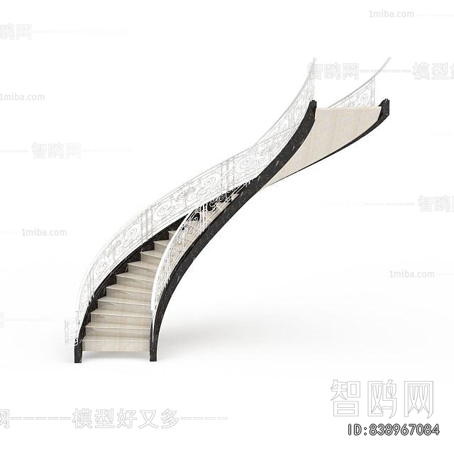 Modern Rotating Staircase