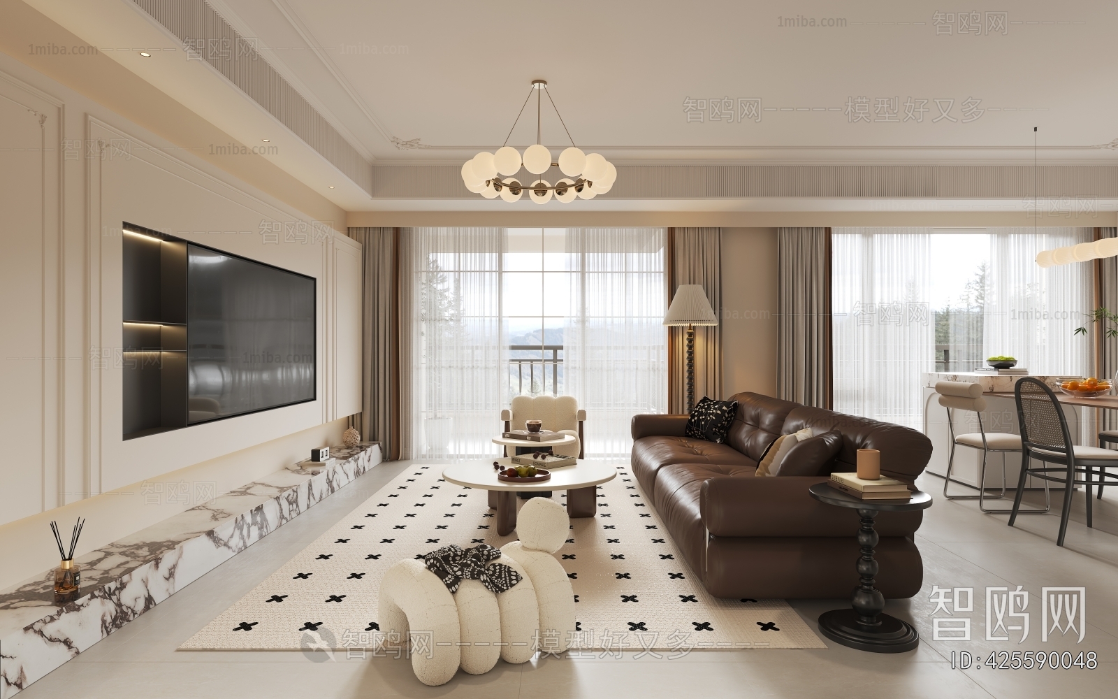 French Style A Living Room