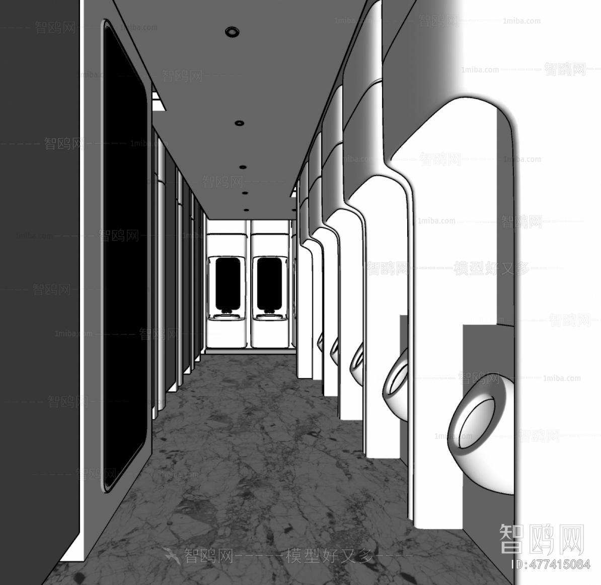 Modern Public Toilet