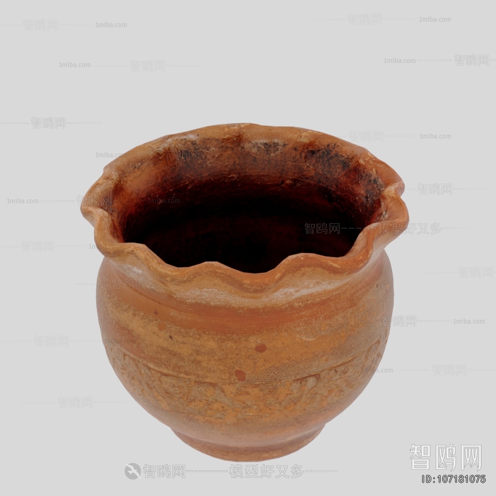 Modern Clay Pot