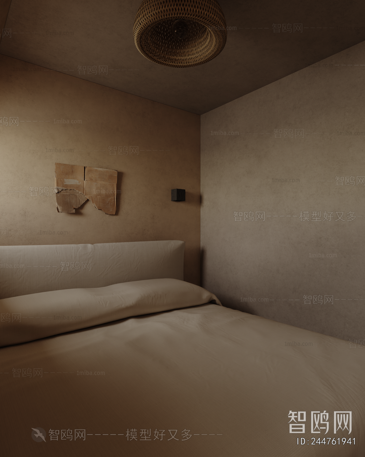 Wabi-sabi Style A Living Room