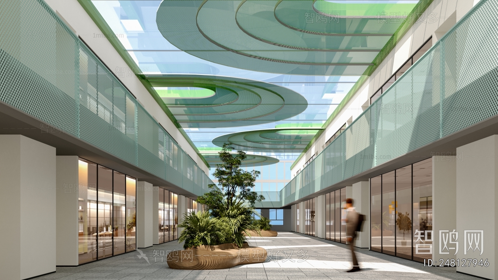 Modern Shopping Mall