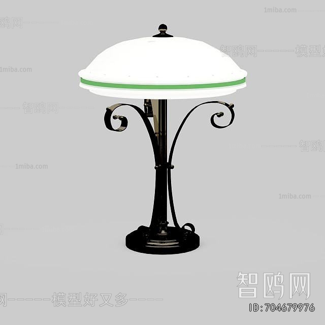 Simple European Style Table Lamp