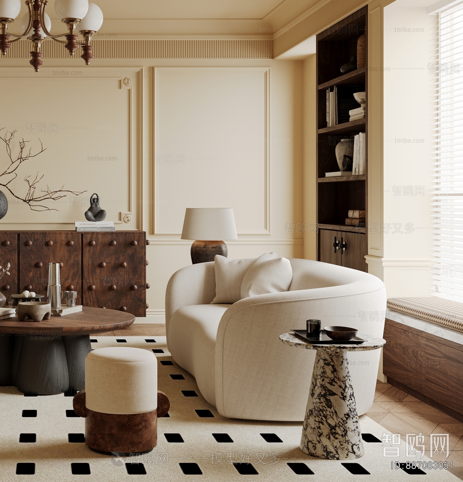 French Style A Living Room