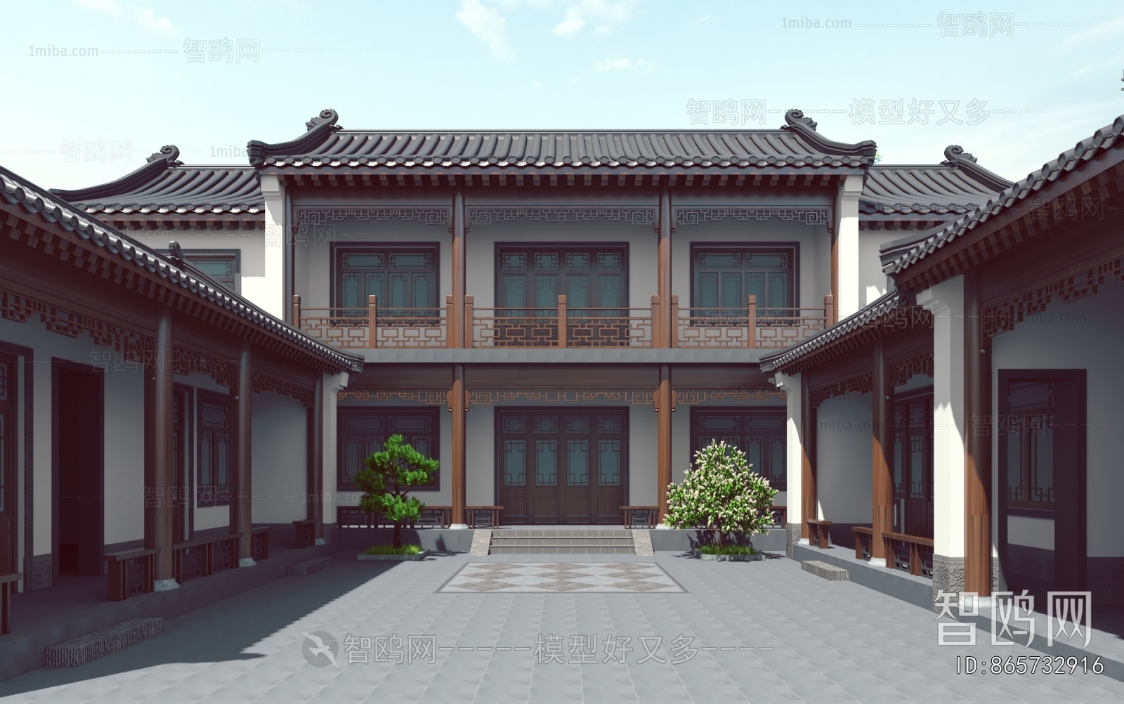 New Chinese Style Residential Building