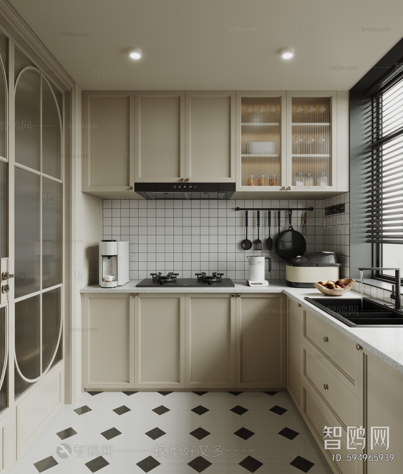 French Style The Kitchen