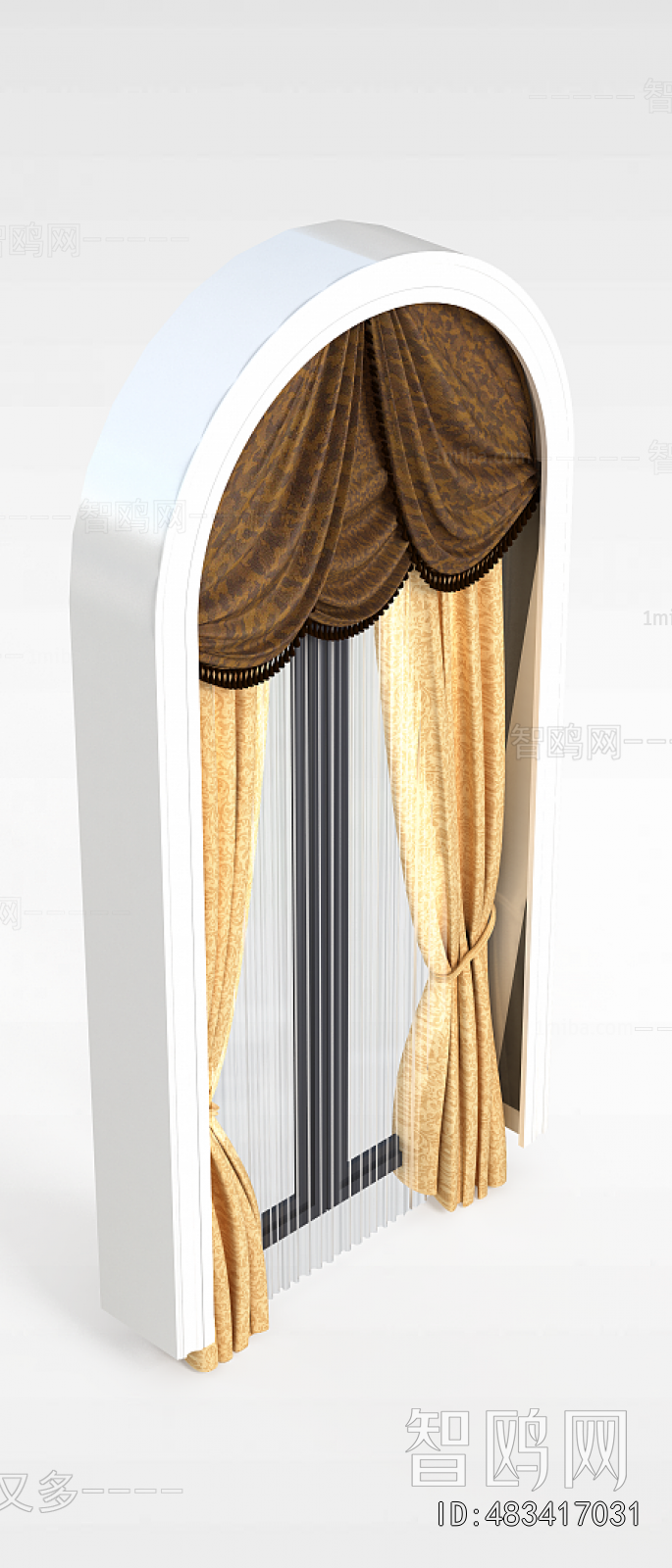 Simple European Style The Curtain