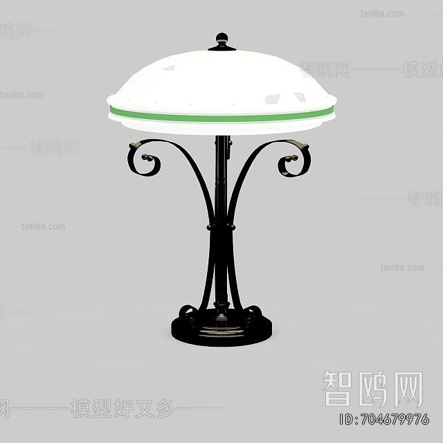 Simple European Style Table Lamp