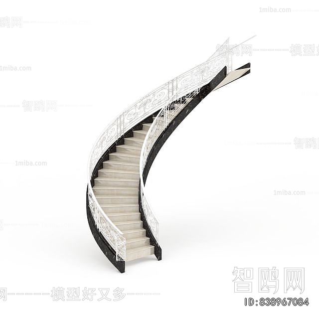 Modern Rotating Staircase