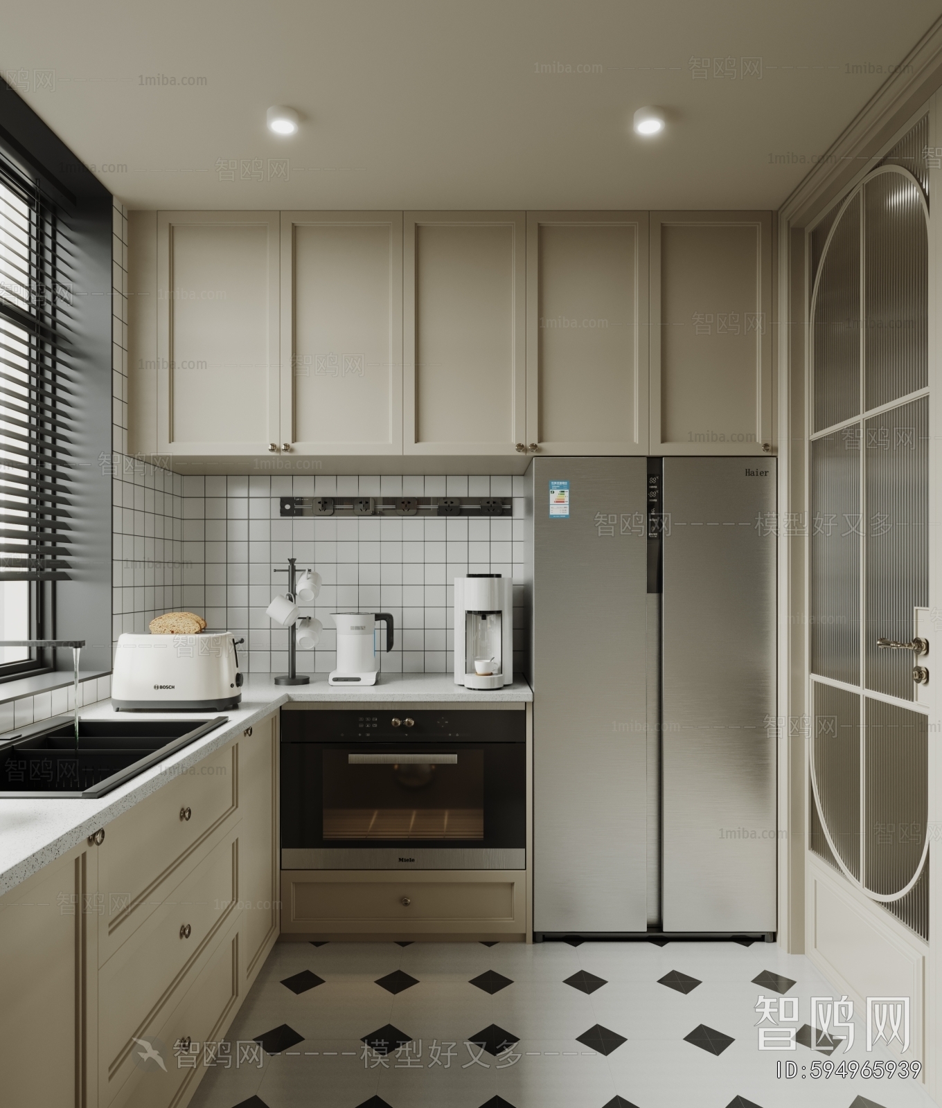 French Style The Kitchen