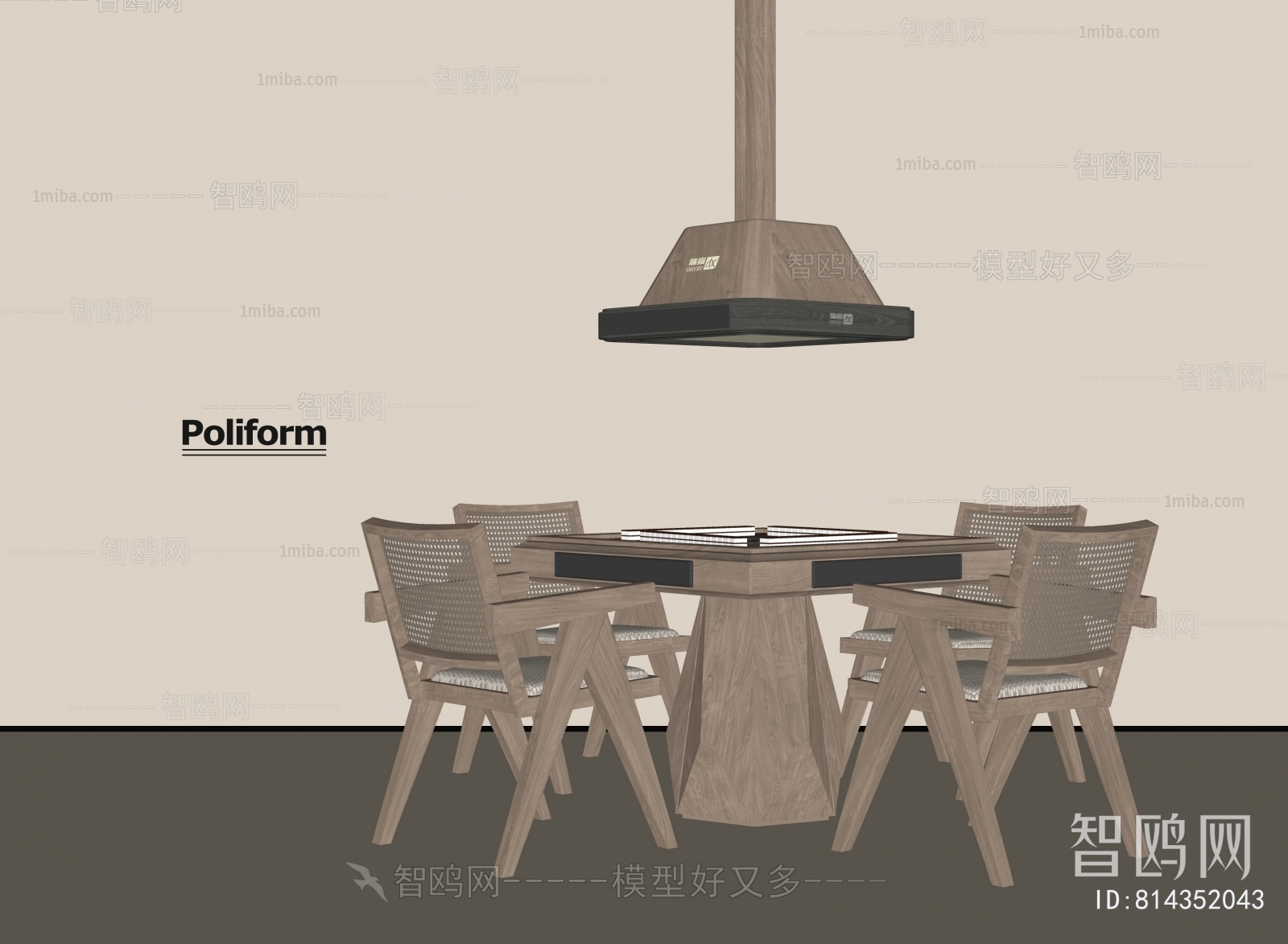 Modern Mahjong Tables And Chairs