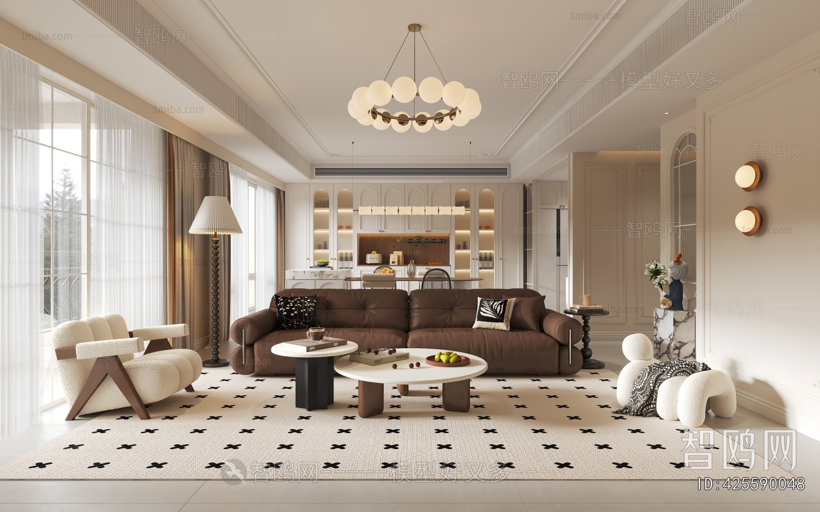 French Style A Living Room