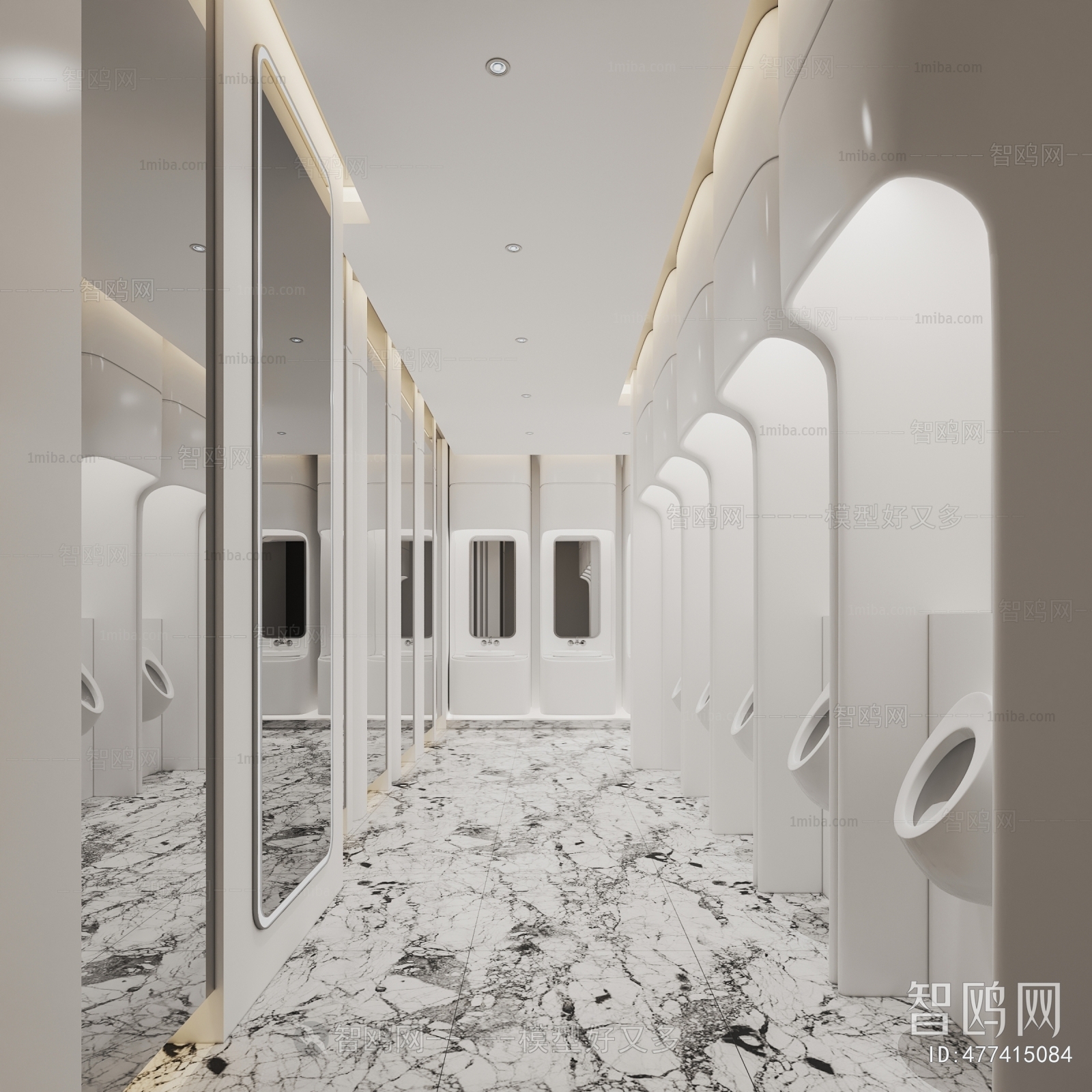 Modern Public Toilet