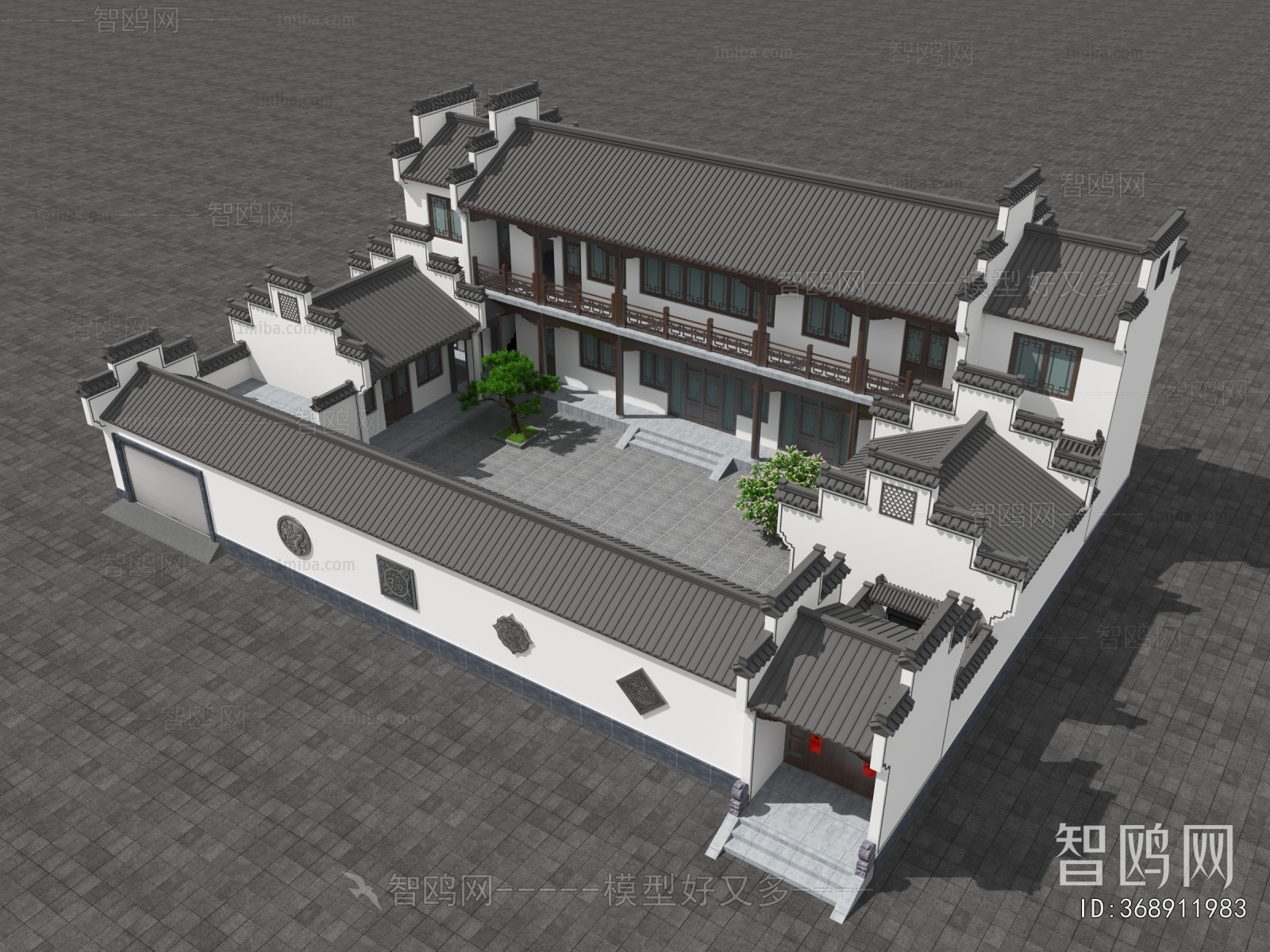 New Chinese Style Residential Building