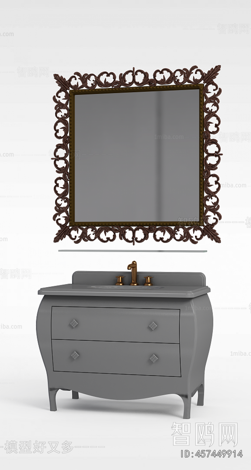 European Style Bathroom Cabinet